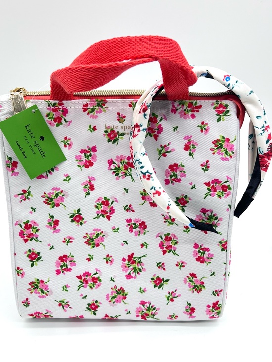 kate spade Handbags - NWT Kate Spade Floral Insulated Lunch Tote + Matching Headband